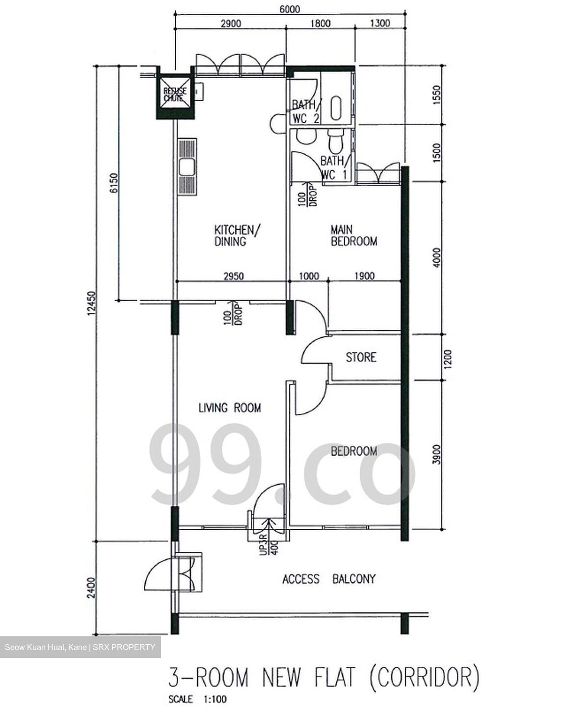 Blk 444 Ang Mo Kio Avenue 10 (Ang Mo Kio), HDB 3 Rooms #566270761